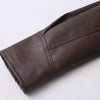 Women Leather Bomber Jackets Coats With Belt Notched Shoulder Pads Motorcycle Street Chic Short Outwear Solid Lace Up