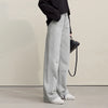 Women's Jeans Autumn Casual Solid Color Cotton Straight Women's Pants Versatile Long Denim Trousers 12621038