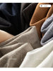 Women 100% Wool Pants Autumn and Winter Soft Comfortable High-Waist Knitted Thicken Pants Female Thin pants Casual Trousers