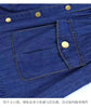 French Heavy-duty shirt collar long-sleeve denim dress for women, spring commute casual elegant waist Vestidos