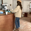Women Autumn Winter Warm Teddy Coat Berber Fleece Round Collar Short Jacket Plush Outerwear Female Streetwear Clothes