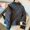 Autumn and Winter Women's Elegant Cotton Clothes with Small Fragrance Design Thickened Warm Parker Coat