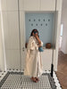 Women Solid Casual Long Trench Coat Lapel Collar Single Breasted Batwing Sleeve Windbreaker Oversized Outerwear