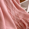 Autumn Winter Women Knitted Cape Shawl Wrap Cloak Ethnic Hooded Poncho Hoody Jumper Sweater Tassels Echarpe Blanket