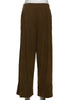 Y2K Casual Wide-Leg Pants Women Autumn Loose Simple Basic Pocket High Waist Trousers Corduroy Streetwear Long Bottoms