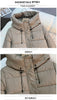 Hooded Parkas Women's Winter Cotton-padded Jackets Mid-length Overcoat Thicken Warm Casual Parkas Streetwear