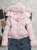 Spring Retro Faux Fur Coats Women 2000s American Vintage Jackets Harajuku Gotihc Punk Clothing Jean Parkas Female Outwear