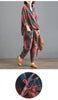 2 Piece Sets Women Casual Pants Suits Autumn Vintage Style Plaid Pattern Loose Female Tops And Harem Pants D405