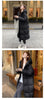 Winter Down Cotton Coat Women Long Windproof Warm Long Sleeve Hooded Jacket Solid Color Slim Lady Parkas Overcoat Female