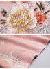 Spring Autumn Suit Dress Women 2 Piece Set Women Jacquard Dress Beading Straight Pencil Dress Short Jacket for Women Suits