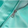 Shiny Stand Collar Short Jacket Women Puff Sleeve Drawstring Waist Cinching Pleated Jackets Autumn Causal Lady Outerwear