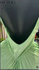 Women High Neck Cutout Back Stacked Ruched Bodycon Midi Maxi Dress Street Sexy Party Education Long Dresses Vestido