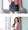 Spring Autumn Jackets Women Blazer 2026New Solid Slim Office Short Blazer Women Elegant Single Button Formal Blazer Coat