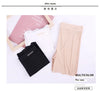 Plus Size Women's Safety Pants Lce silk Thin Breathable Non-Curling Boxer Shorts High Waist Short Pants four-corner Legging M 4X