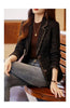 Autumn Winter Ladies Casual Blazer Women Black Green Beige Plaid Jacket Female Long Sleeve Single Breasted Slim Coat