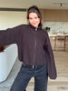 Casual Long Sleeve Zipper Knitted Coat Stand Collar Stripe Knitting Cardigan for Women Spring Autumn Female Sweater