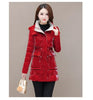 Shiny Down Cotton Coat Women Korean Winter Thick Warm Long Hooded Parkas Female Casual Windproof Jackets Ladies Outerwe