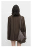 Retro Women Blazers Korean Casual Laple Loose Solid Office Lady Suit Jackets Female Clothing Spring Autumn