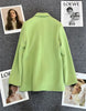 Spring Autumn Long Sleeve Female Blazer Double Button Jacket Ladies Business Work Wear Formal Coat Women Outerwea