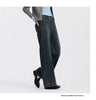 Women Jeans Panel Raw Hem Flare Leg Retro Street Style Slim Long Denim Pants Spring Urban Daily Wear