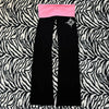 Aesthetic Gun Print Y2K Pants Rock Punk Style Comfortable Pants Gothic Retro Casual Women's Wide Leg Pants Emo Girl