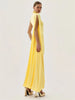 Split Turtleneck Sexy Maxi Dress Women Gown One-shoulder High Waist Bodycon Solid Club Party Long Dress Elegant