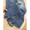 Girls Korean Low Waist Slim Fit Jeans Lady Casual Daily Bell Bottom Pants Women Classic Denim Trousers