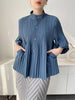 Spring Women's Short Trench Coat Stand Collar Loose Casual Loose Single Breasted Lantern Sleeve Jacket 2DB6686