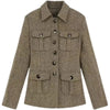 Ladies Woolen Coat Autumn Winter High-Quality Casual Temperament Short Coats Women's Slim Wool Coat Solid Color Lady Outerwear