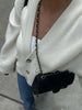 Women's Knitted Cardigan Solid Full Sleeve V Neck Ribbed Autumn Coat Commute Female Knitwear Cardigan Tops