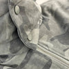 Women's Cropped Coats Camo Printed Hooded Zipper Padded Jacket Autumn Winter Lady Long Sleeve Panelled Loose Coat Outerwears