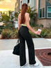 Soft Sports Straight Leg Pants Womens Mid Waist Yoga Trouser Fitness Workout Leggings Naked Feeling Pilates Running Sweatpants