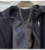 European Goods Ribbon Stitching Contrast Jacket Women's Spring and Autumn Leisure Loose Slim Short Trench Coat