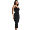 Plus Size Woman Clothing High Elasticity Abdominal Compression Slim Slip Dress Female Elegant Party Dresses
