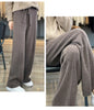 Women's Cashmere Pants 100% Merino Wool Broadfoot Pants Women's Knit Loose Knit Pants Fall/Winter Women's Thick Pants
