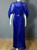 Folds Fall Women's Hand-pleated Loose Dress Plus-size Women's Evening Dress
