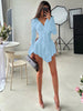 Irregular Hem Dress Women Tierred Y2K Flare Sleeve V-Neck Bandage Stretch Elegant Birthday Party Chic Hipster Bodycon