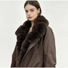 Faux Fur Neck Short Jackets Women Long Sleeve Ruff Thicken Loose Outerwear Female Autumn Winter Chic Daily Coats