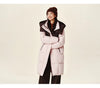 Down Jacket Women Long Length Waterproof Oil-proof Stain-proof Winter Detachable Hooded Winter Clothing Coats
