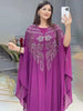 Abayas For Women Dubai Chiffon Boubou Muslim Dress Caftan Marocain Wedding Party Occasions Djellaba Femme