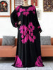 Party Dress Tie-dry Printed Cotton Women Boho Maxi Dress Casual Holiday Party Dresses Indie Folk African Vestidos