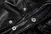 High Street PU Jacket Woman Zip Button Turtleneck Full Sleeve Navel Exposed Girls Motorcycle Style Classic Clothing