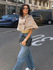 Women's Trench Cape Coat Vintage Double Breasted Short Trench Style Poncho Female Spring Woman Street Outerwear
