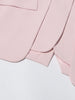 Patchwork Button Slim Blazer For Women Notched Collar Long Sleeve Spliced Pockets Hollow Out Designer Coat Female
