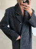Autumn Winter Solid Women's Woolen Overcoat Urban Long Sleeve Lapel Button Female Outwear Elegant Lady Overcoats