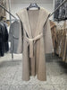 Hooded Double-sided Wool Cashmere Coat for Women Winter Medium Long Autumn/winter Korean Woolen Coat Women Large Size