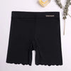 Plus Size Women's Safety Pants Lce silk Thin Breathable Non-Curling Boxer Shorts High Waist Short Pants four-corner Legging M 4X