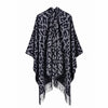 Winter Poncho Women Capes Scarf Imitation Cashmere Ladies Scarves Warm Shawls Wraps Woman Ponchos Bufanda Mujer Foulard