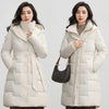 Women's Down Cotton Jacket Korean Version Versatile Lady Cotton Padded Outerwear Slim Temperament Ladies Winter Parka Coat