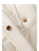Women's 90% White Duck Down Jacket Autumn High Neck Windproof Fluffy Cocoon Silhouette Warm Outerwear